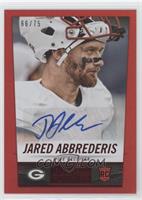 Jared Abbrederis #/75