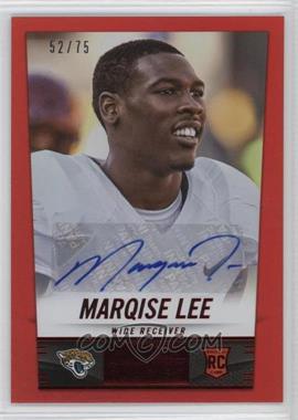 2014 Panini Hot Rookies - [Base] - Rookie Signatures Red #405 - Marqise Lee /75