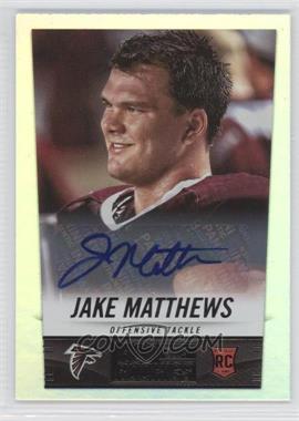 2014 Panini Hot Rookies - [Base] - Rookie Signatures #375 - Jake Matthews