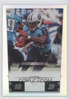 2014 Panini Hot Rookies - [Base] - Scorecard #221 - Chris Johnson /99