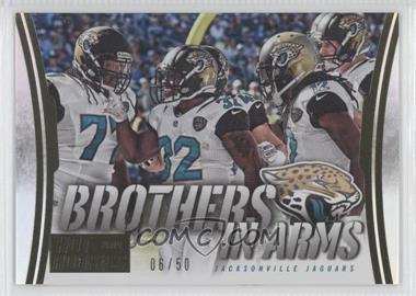 2014 Panini Hot Rookies - Brothers in Arms - Gold #BA-15 - Jacksonville Jaguars /50