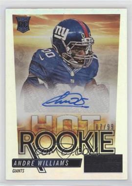 2014 Panini Hot Rookies - Hot Rookies Signatures #HR-AW - Andre Williams /99