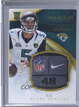 2014 Panini Immaculate Collection - Authentics #IA-BB - Blake Bortles /5