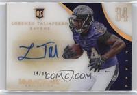 Rookie Autographs - Lorenzo Taliaferro #/34