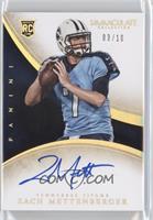 Rookie Autographs - Zach Mettenberger #/10