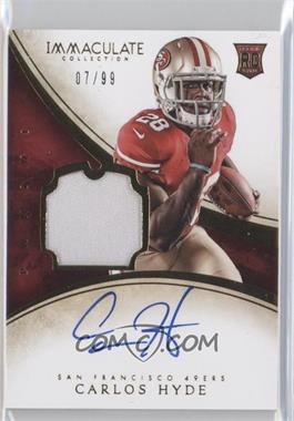 2014 Panini Immaculate Collection - [Base] #122 - Carlos Hyde /99