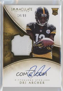 2014 Panini Immaculate Collection - [Base] #130 - Dri Archer /99