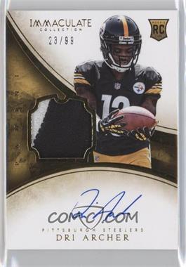 2014 Panini Immaculate Collection - [Base] #130 - Dri Archer /99