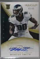 Rookie Autographs - Marcus Smith [Noted] #/49