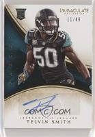 Rookie Autographs - Telvin Smith #/49