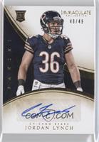 Rookie Autographs - Jordan Lynch #/49