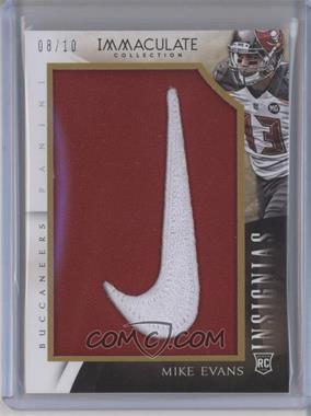 2014 Panini Immaculate Collection - Insignias #II-ME - Mike Evans /10