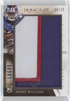 Andre Williams #/15