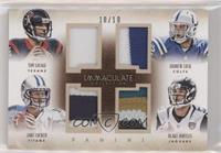 Tom Savage, Jake Locker, Andrew Luck, Blake Bortles #/10