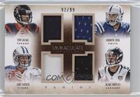 Tom Savage, Jake Locker, Andrew Luck, Blake Bortles #/99