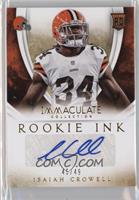 Isaiah Crowell #/49