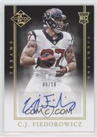 Rookie Signatures - C.J. Fiedorowicz #/10