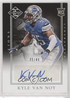 Rookie Signatures - Kyle Van Noy #/49