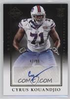 Rookie Signatures - Cyrus Kouandjio #/99