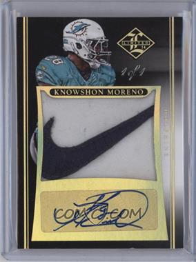 2014 Panini Limited - Jersey Variation - Brand Logo Signatures #J-KM - Knowshon Moreno /1