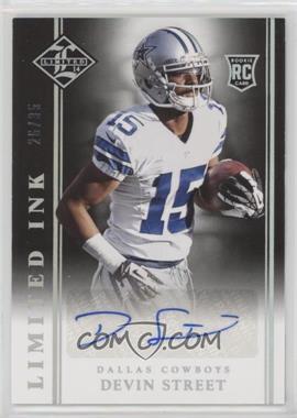 2014 Panini Limited - Limited INK - Silver #LI-DS - Devin Street /35