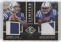 Andrew Luck, Donte Moncrief #/25