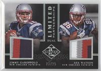 Jimmy Garoppolo, Asa Watson [Noted] #/25