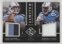 Bishop Sankey, Jake Locker #/25