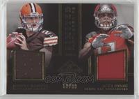 Johnny Manziel, Mike Evans #/99