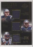 Asa Watson, Jimmy Garoppolo, Stevan Ridley #/75