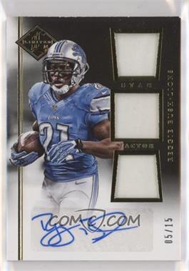 2014 Panini Limited - Star Factor Triple Materials Autographs #SF-8 - Reggie Bush /15