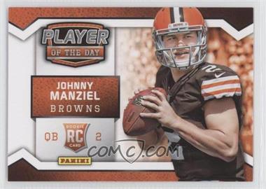 2014 Panini NFL Player of the Day - Rookies #RC-1 - Johnny Manziel