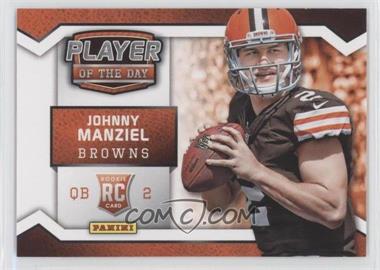 2014 Panini NFL Player of the Day - Rookies #RC-1 - Johnny Manziel