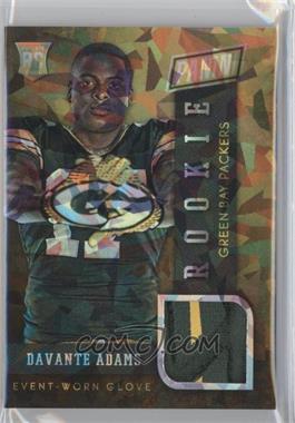 2014 Panini National Convention - Rookie Materials Football Event-Worn Gloves - Cracked Ice #11 - Davante Adams