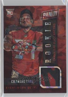 2014 Panini National Convention - Rookie Materials Football Event-Worn Gloves - Cracked Ice #9 - Charles Sims
