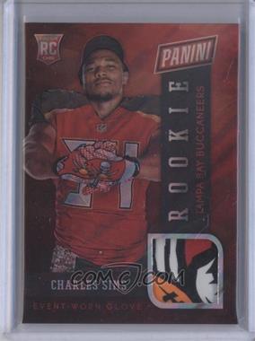 2014 Panini National Convention - Rookie Materials Football Event-Worn Gloves - Lava Flow #9 - Charles Sims