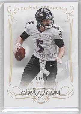 2014 Panini National Treasures - [Base] - Century Gold #51 - Joe Flacco /10