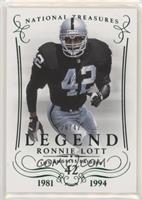 Legend - Ronnie Lott #/42