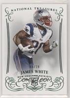 Rookie - James White #/28