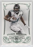 Rookie - Storm Johnson #/34