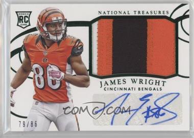 2014 Panini National Treasures - [Base] - Century Numbers #252 - Rookie Materials Signatures - James Wright /86