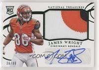 Rookie Materials Signatures - James Wright #/86