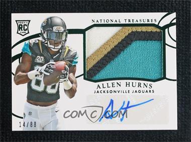 2014 Panini National Treasures - [Base] - Century Numbers #262 - Rookie Materials Signatures - Allen Hurns /88