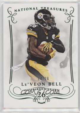 2014 Panini National Treasures - [Base] - Century Numbers #91 - Le'Veon Bell /26 [EX to NM]