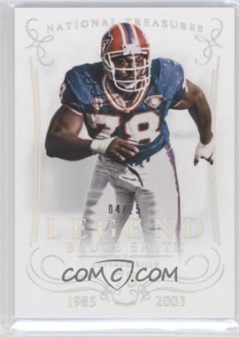 2014 Panini National Treasures - [Base] - Century Silver #123 - Legend - Bruce Smith /25