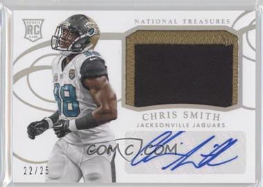 2014 Panini National Treasures - [Base] - Century Silver #263 - Rookie Materials Signatures - Chris Smith /25