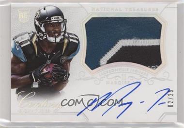 2014 Panini National Treasures - [Base] - Century Silver #313 - Rookie Patch Century Materials Signatures - Marqise Lee /25