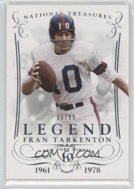 2014 Panini National Treasures - [Base] #165 - Legend - Fran Tarkenton /99