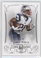 Rookie - James White #/99