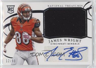 2014 Panini National Treasures - [Base] #252 - Rookie Materials Signatures - James Wright /99